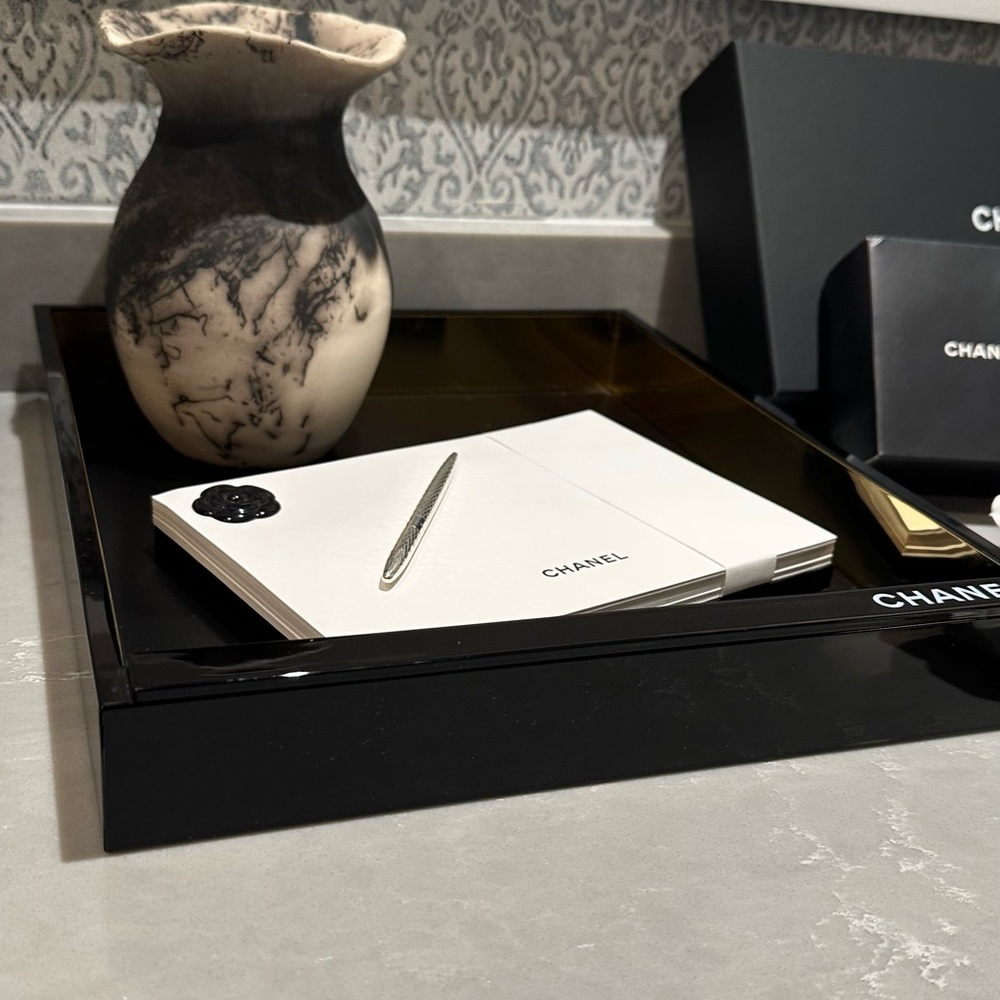 Chanel Vanity Tray.🔥🔥Authentic Chanel With Holographic Sticker🔥🔥